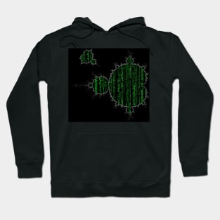 Mandelbrot Set Matrix Hoodie